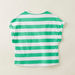 Juniors Striped T-shirt with Round Neck and Sequin Detail-T Shirts-thumbnail-3