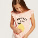 Juniors Lemonade Print T-shirt with Sequin Detail-T Shirts-thumbnail-2