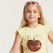 Juniors Embellished Sleeveless T-shirt with Ruffle and Knot Detail-T Shirts-thumbnail-2