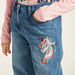 Juniors Sequin Embellished Denim Jeans with Button Closure-Jeans and Jeggings-thumbnail-2