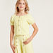 Juniors All-Over Striped Top with Pocket Detail Palazzo Pants-Clothes Sets-thumbnail-4