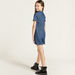 Juniors Solid Playsuit with Notch Collar and Pockets-Rompers%2C Dungarees and Jumpsuits-thumbnail-3