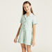 Juniors Solid Playsuit with Collar and Short Sleeves-Rompers%2C Dungarees and Jumpsuits-thumbnail-1
