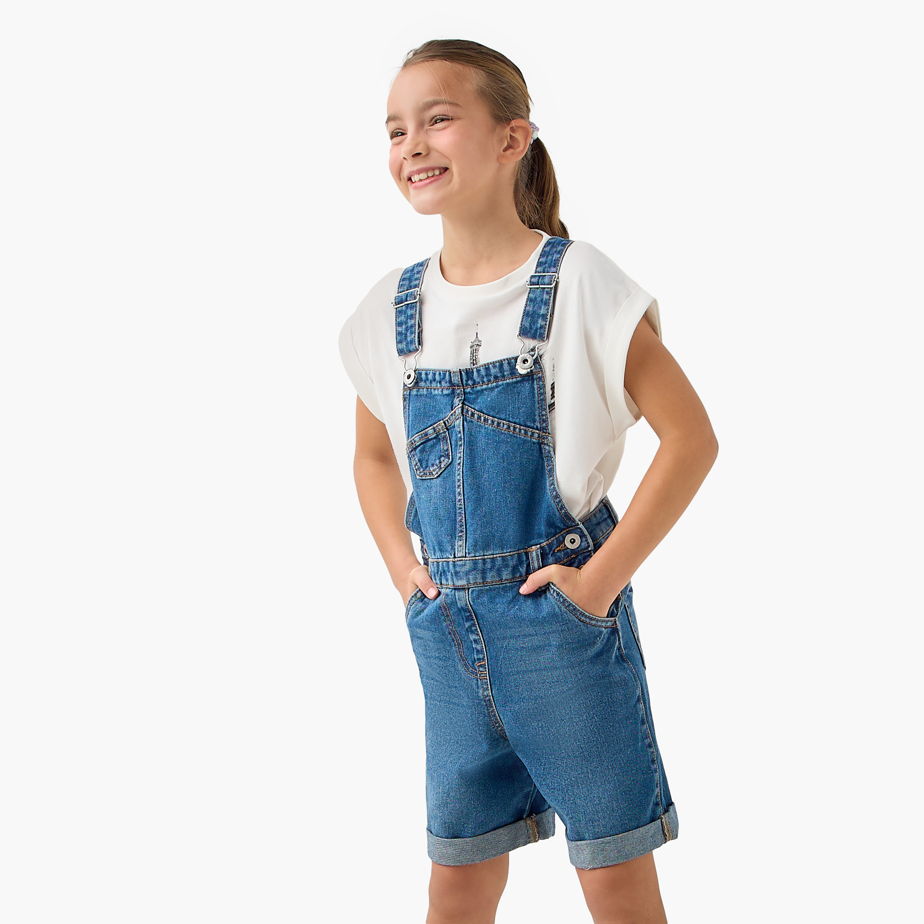 denimdangaree kidsワンピース Amazon.com: Kids Girls Denim Dungaree Full Length Ripped