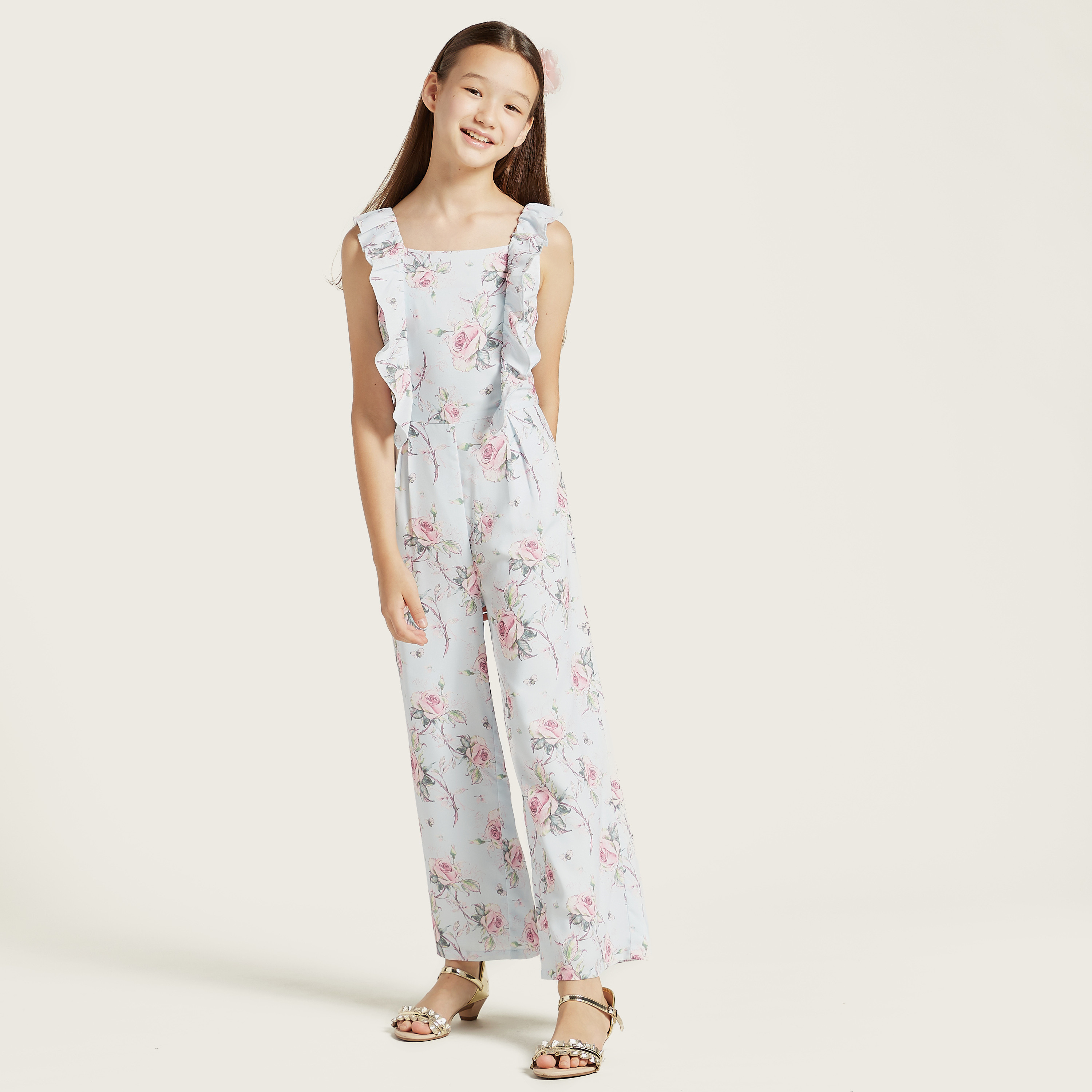 Floral jumpsuits sale for juniors