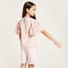 Solid T-shirt with Lace Detail and Flared Short Sleeves-T Shirts-thumbnail-4
