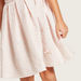 Eligo Jacquard Print Sleeveless Dress-Dresses%2C Gowns and Frocks-thumbnail-1
