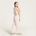 Solid Round Neck Jumpsuit with Frills-Rompers%2C Dungarees and Jumpsuits-thumbnail-3