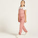 Textured Full Length Jumpsuit with Straps-Rompers%2C Dungarees and Jumpsuits-thumbnail-1