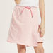 Bossini Solid Knitted Wrap-Around Shorts with Elasticated Drawstring-Shorts-thumbnail-2