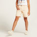 Lee Cooper Solid Shorts with 4-Pockets-Shorts-thumbnail-1