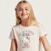 Sanrio Hello Kitty Print Round Neck Dress with Short Sleeves-Dresses%2C Gowns and Frocks-thumbnail-2