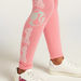 Barbie Graphic Print Leggings with Elasticised Waistband-Leggings-thumbnail-2