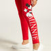 Minnie Mouse Graphic Printed Leggings with Elasticised Waistband-Leggings-thumbnail-2
