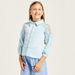 Iconic Textured Shirt with Mesh and Lace Detail-Blouses-thumbnail-1