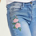 Iconic Floral Embroidered Jeans with 5-Pockets-Jeans and Jeggings-thumbnail-2