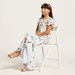 Iconic Floral Print Wide Legged Pants with Slits-Pants-thumbnail-0