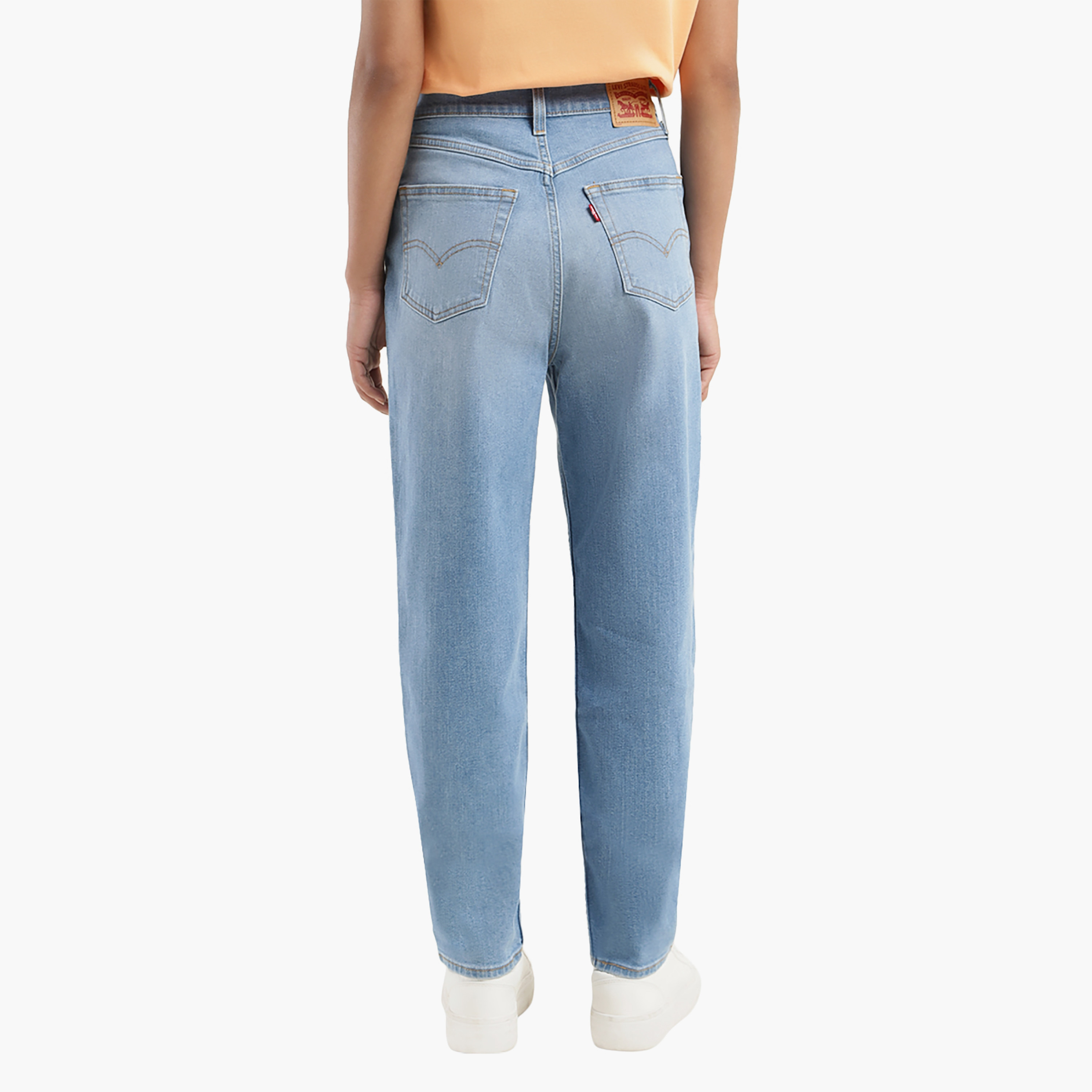Levi's Skinny Fit Blue 5 Pockets Jeans-women-clothing-bottoms-jeans-image-2