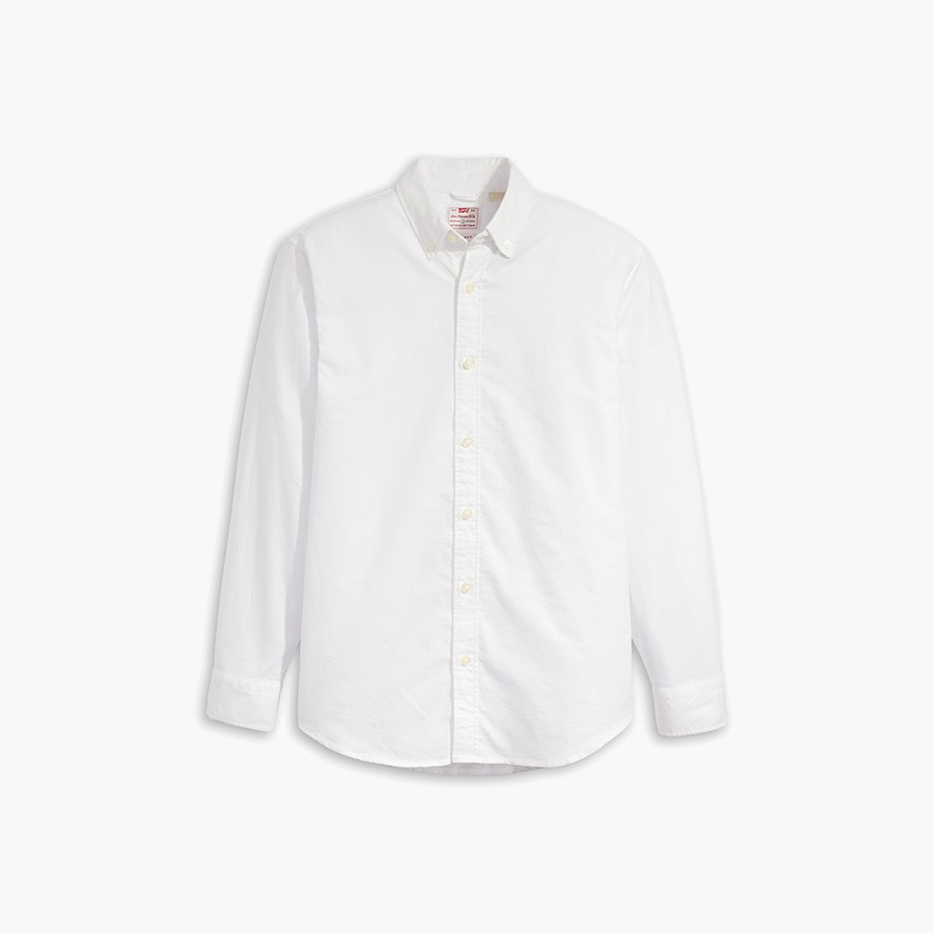 Levi's Plain Collared Long Sleeves Men's Shirt-men-clothing-shirts-image-4