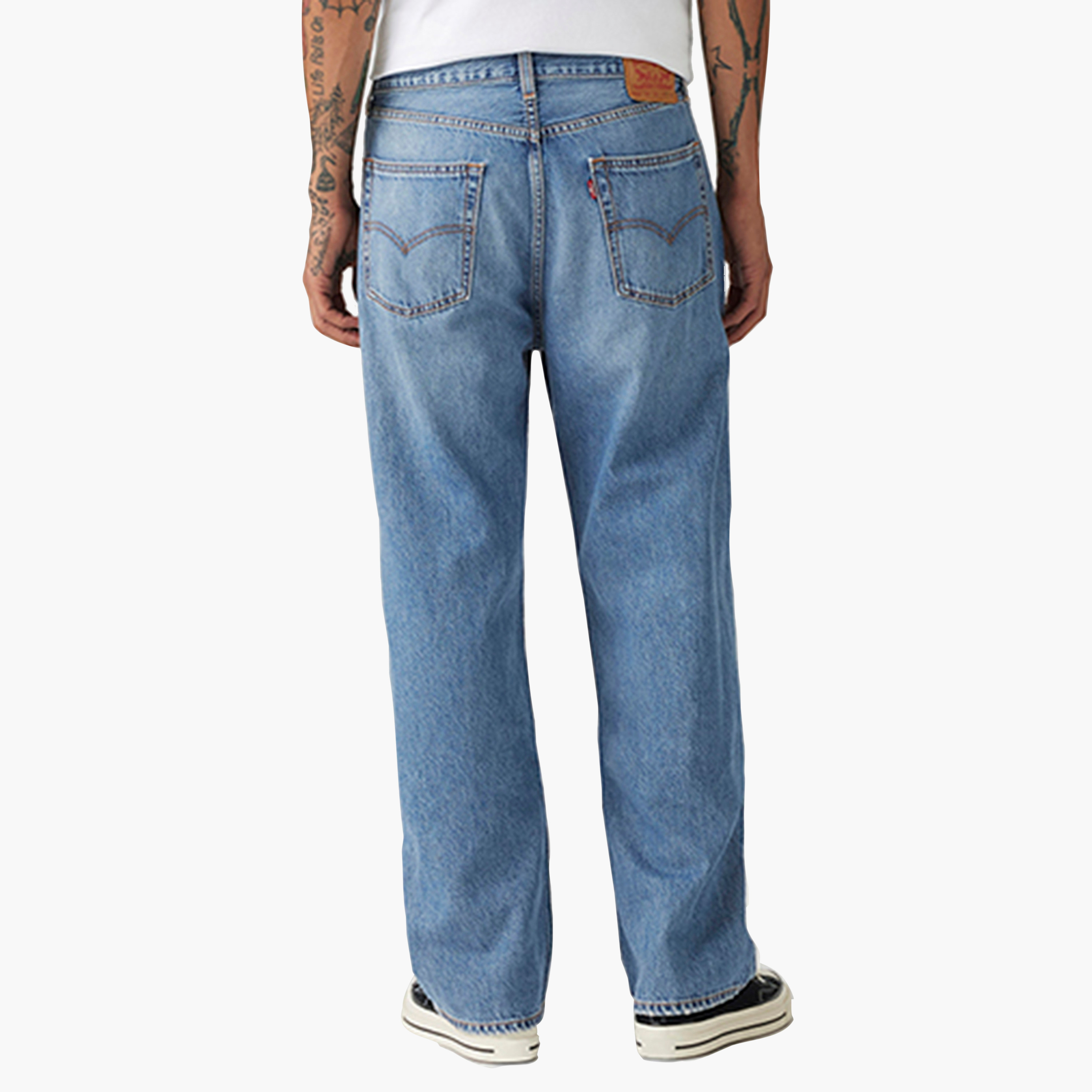 جينز رجالي 565 بقصة فضفاضة، نيلي بـ 5 جيوب، مقاس 32 من ليفايس-men-clothing-bottoms-jeans-image-4