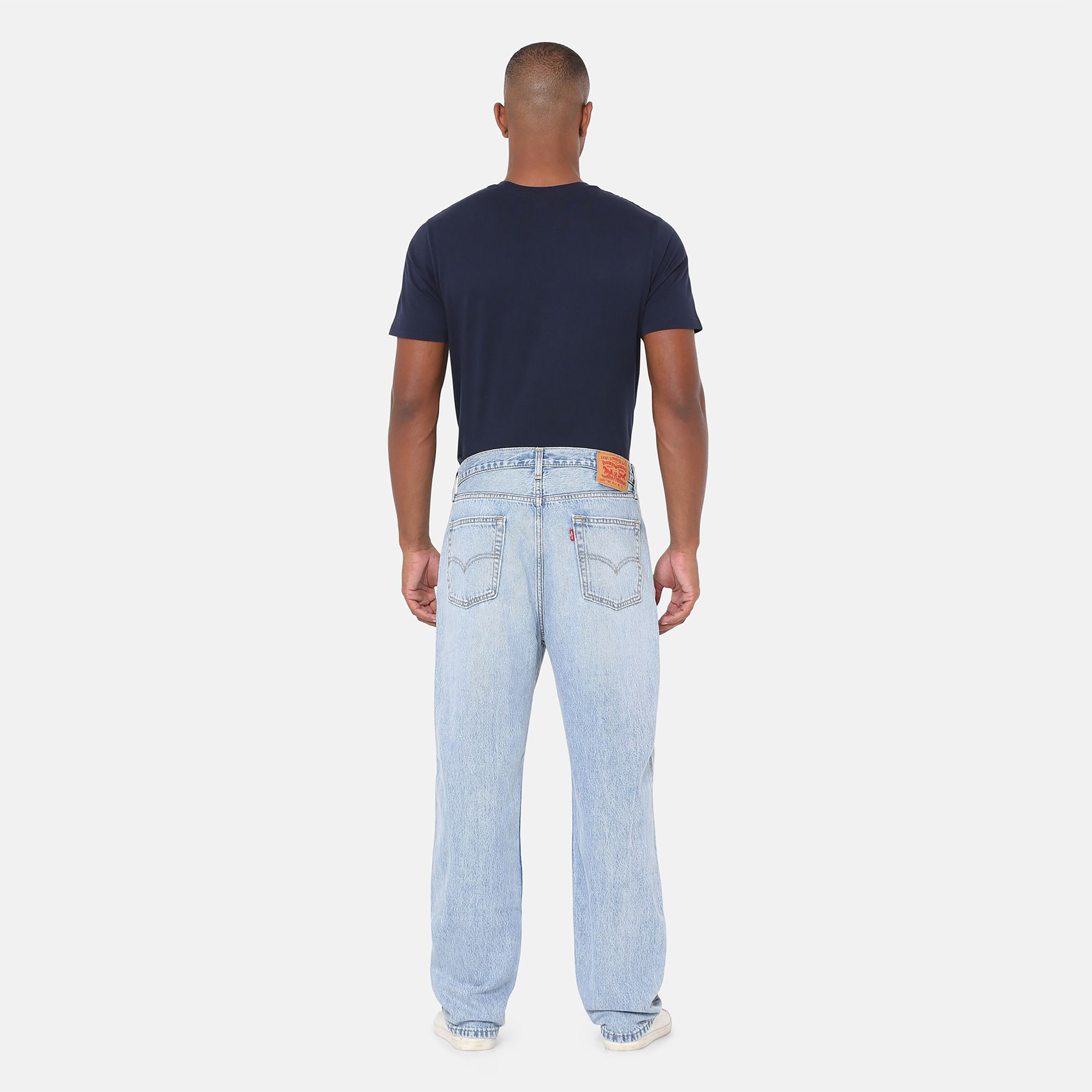 Levi's 565 '97 Straight Fit Blue 5 Pockets Men's Jeans Inseam 32-men-clothing-bottoms-jeans-image-4