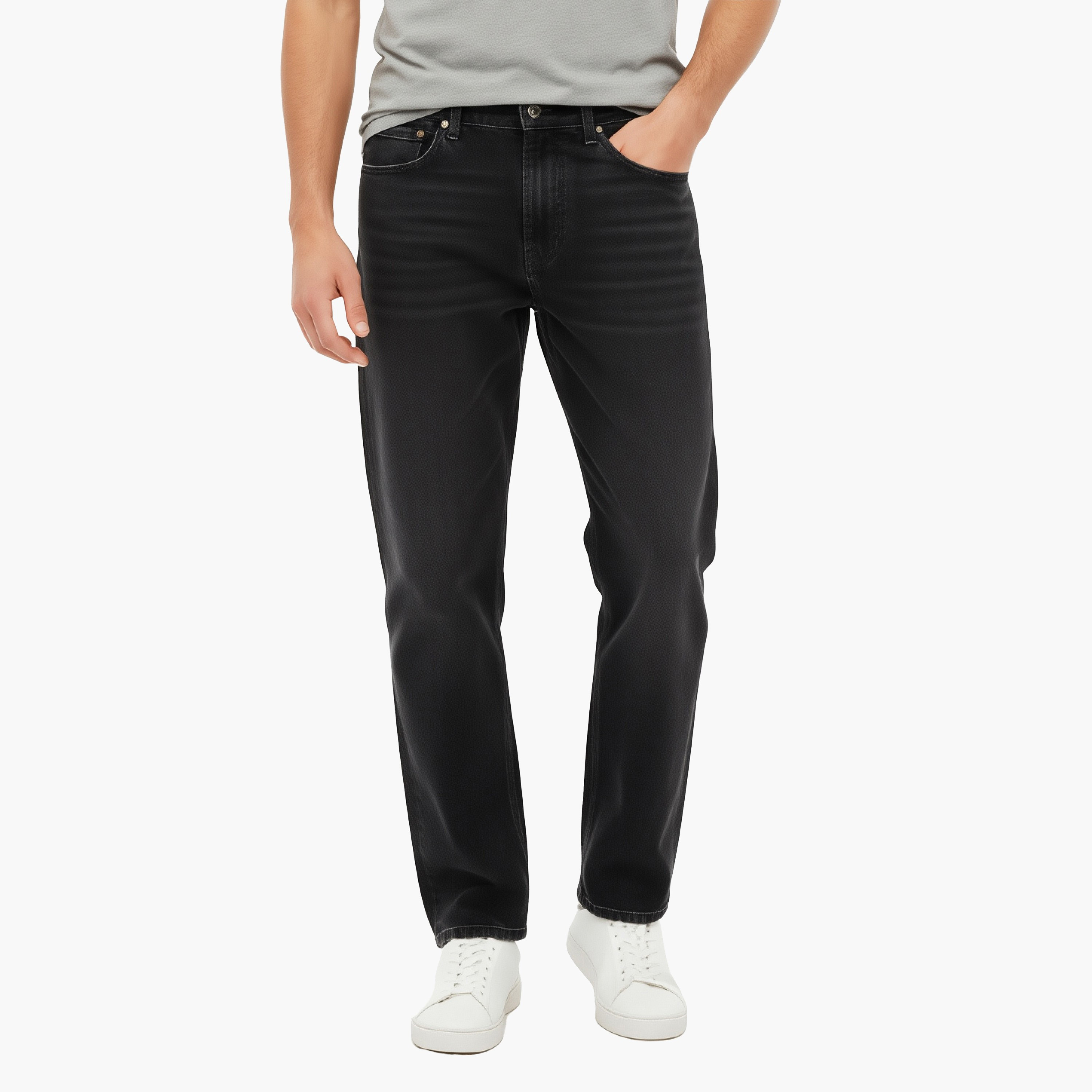 جينز رجالي 565 بقصة مستقيمة، أزرق بـ 5 جيوب، مقاس 32 من ليفايس-men-clothing-bottoms-jeans-image-1