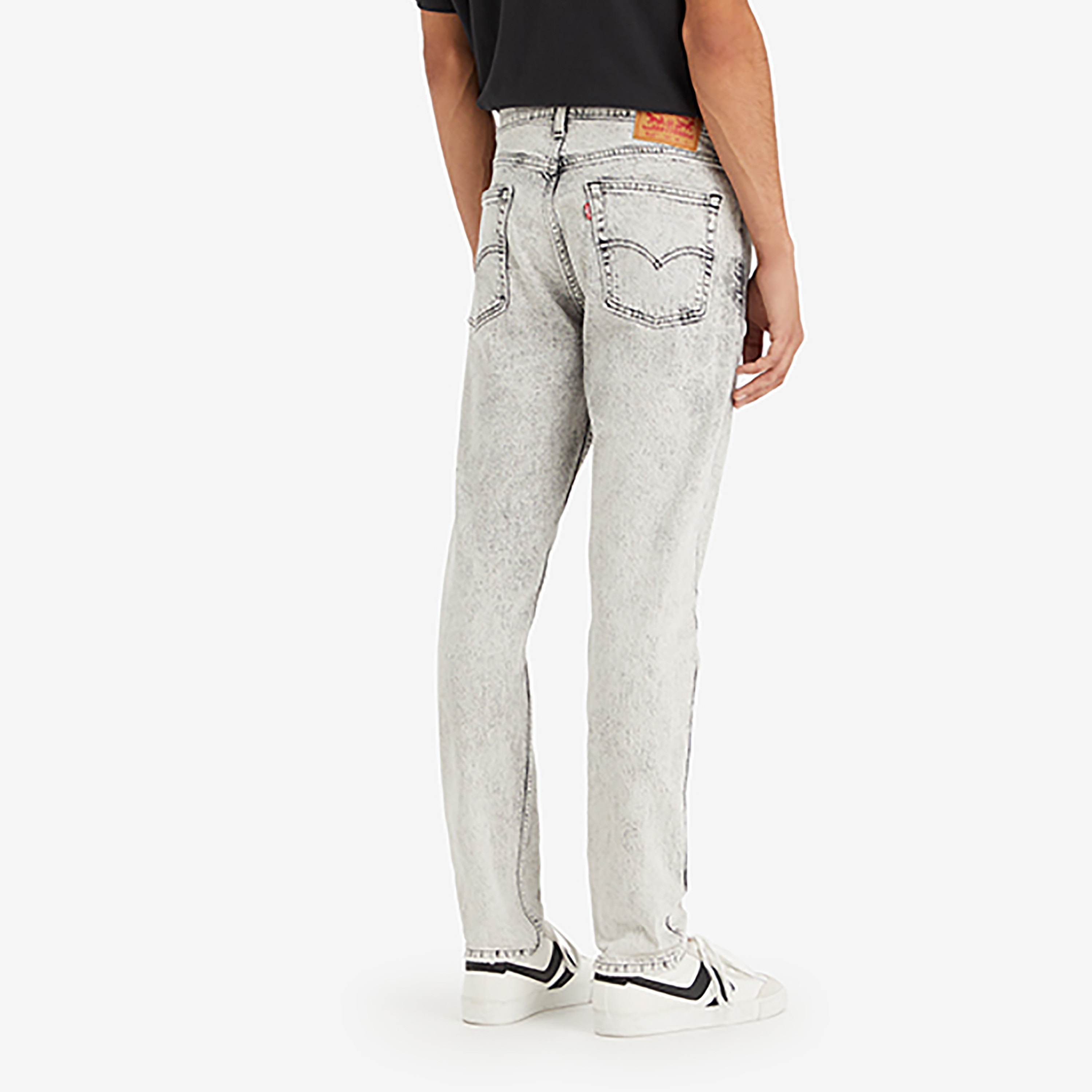 بنطال جينز Levi's 515 بقصة ضيقة باللون الرمادي و5 جيوب-men-clothing-bottoms-jeans-image-4