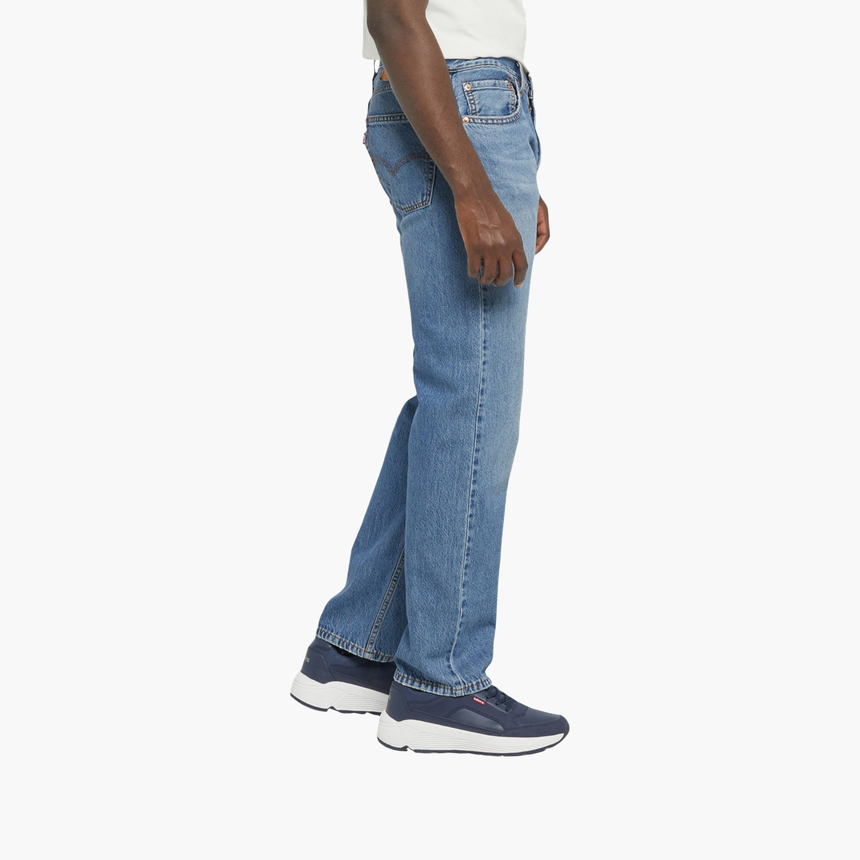 جينز رجالي 555 بقصة مستقيمة، أزرق بـ 5 جيوب، مقاس 32 من ليفايس-men-clothing-bottoms-jeans-image-4