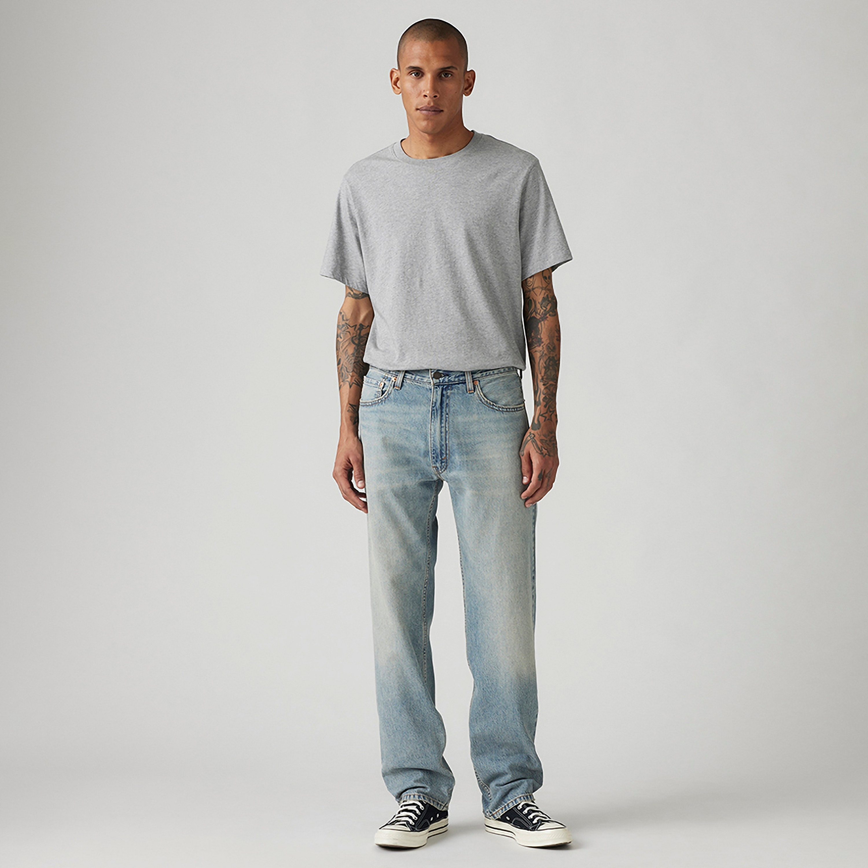 جينز الرجال ليفايس 555 بمقاس 5 جيوب أزرق مسترخي بزاوية 32-men-clothing-jeans-image-2