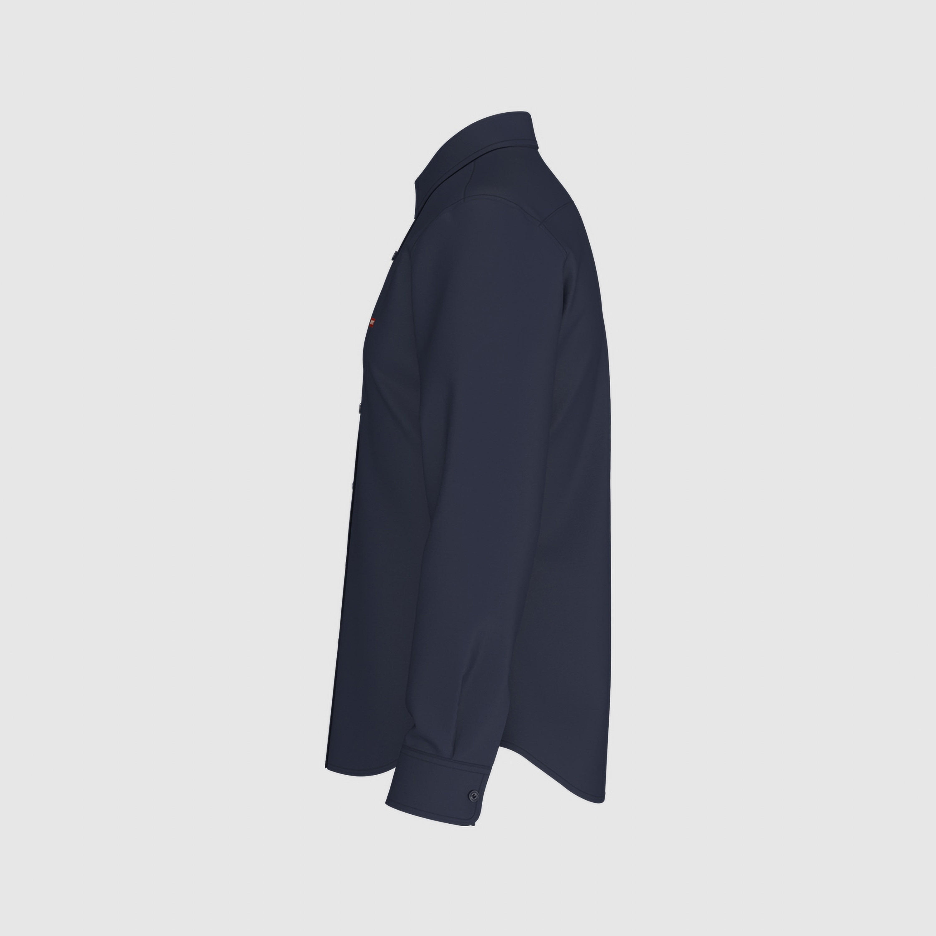 قميص ليفايس الرجالي ذو الياقة الطويلة البسيطة-men-clothing-shirts-image-6