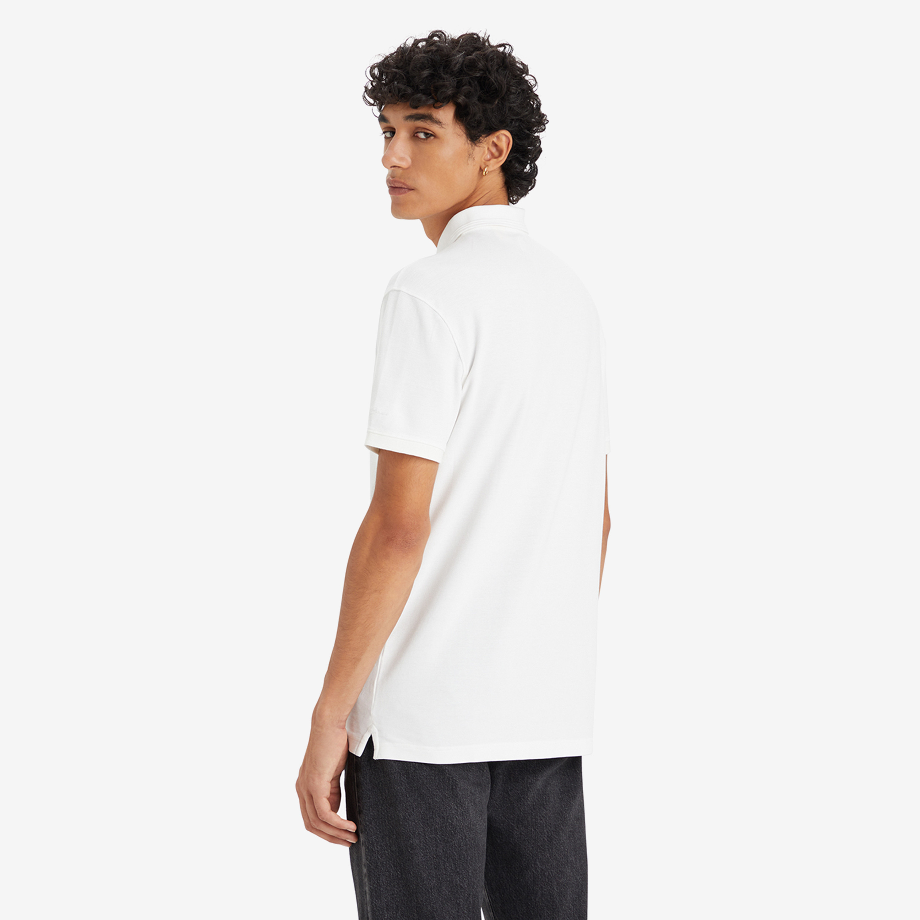 Levi's Plain Collared Short Sleeves Men's Polo T-Shirt-men-clothing-tshirtsandpolos-polos-image-4