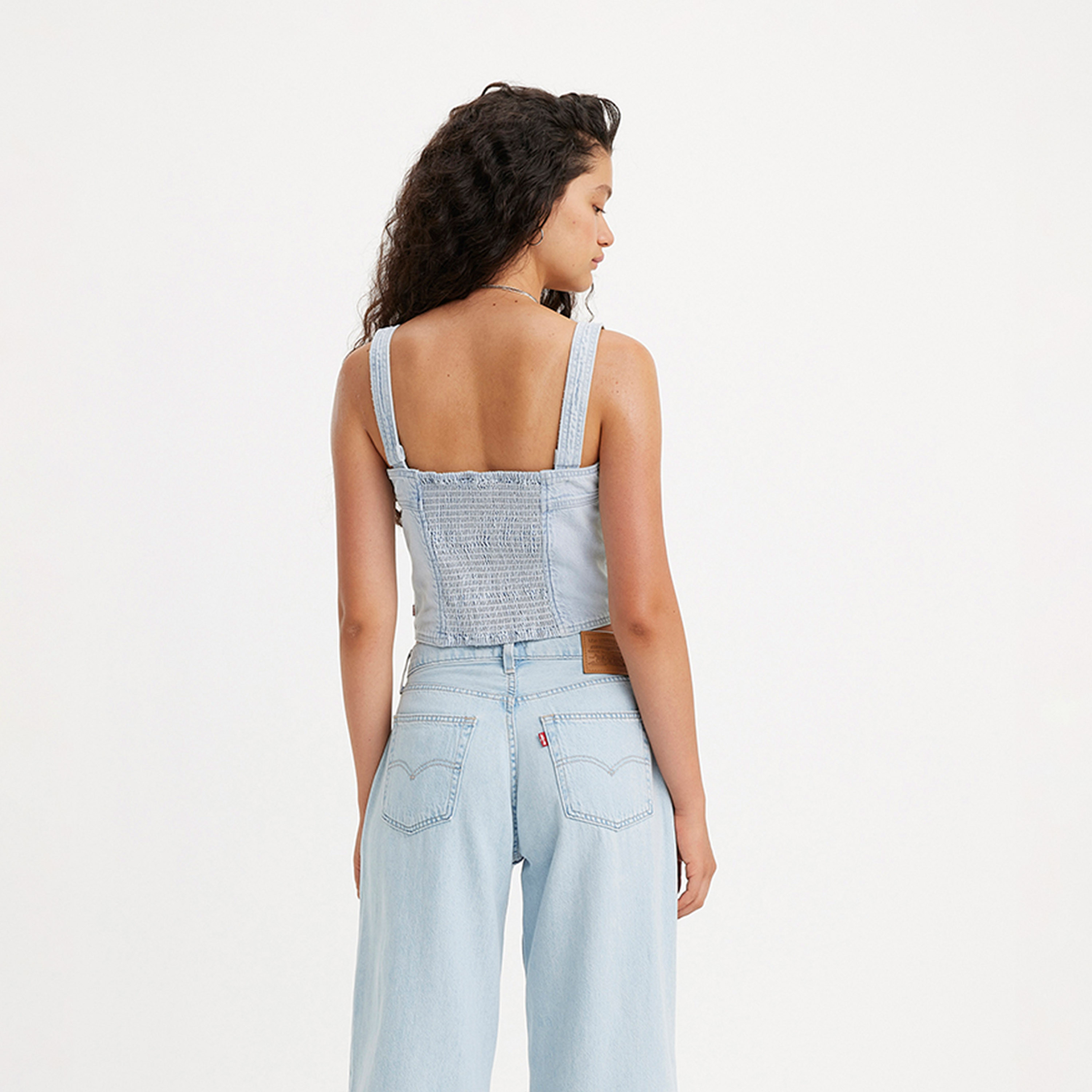 Levi's Women's Buttoned Square Neck Sleeveless Tank Tops-women-clothing-shirtsandblouses-blouses-image-3