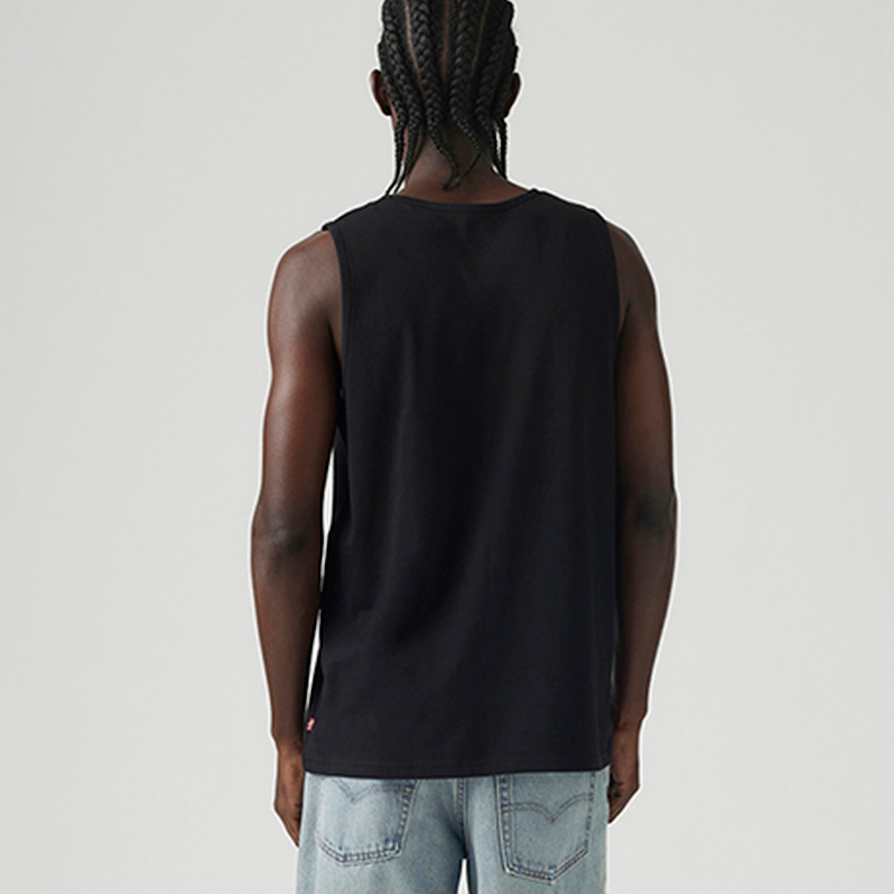 تي شيرت رجالي بدون أكمام بياقة دائرية سادة من ليفايس-men-clothing-tshirtsandpolos-tshirts-image-4