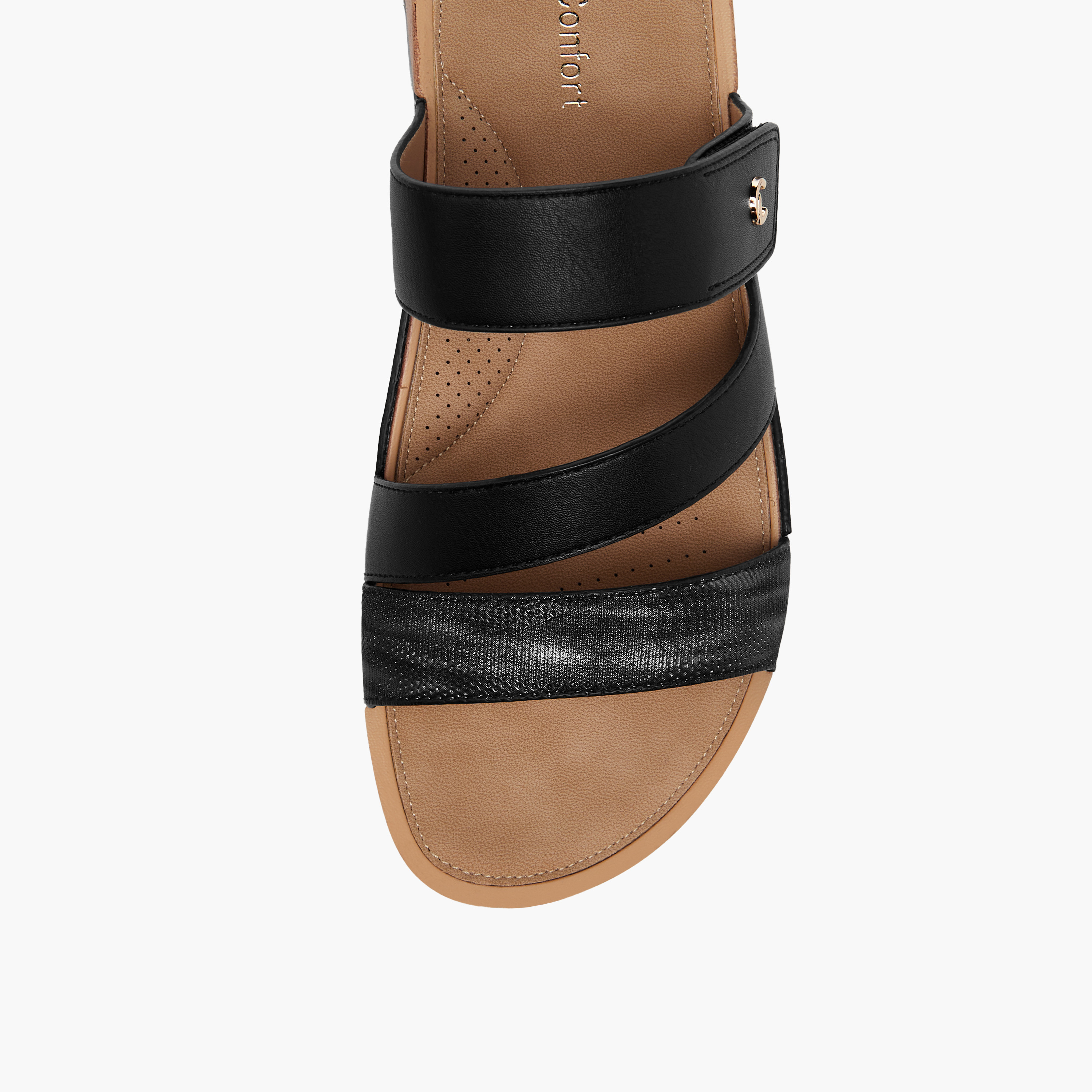 صندل مريح سهل الارتداء من لو كونفورت-women-shoes-sandals-heeled-image-4