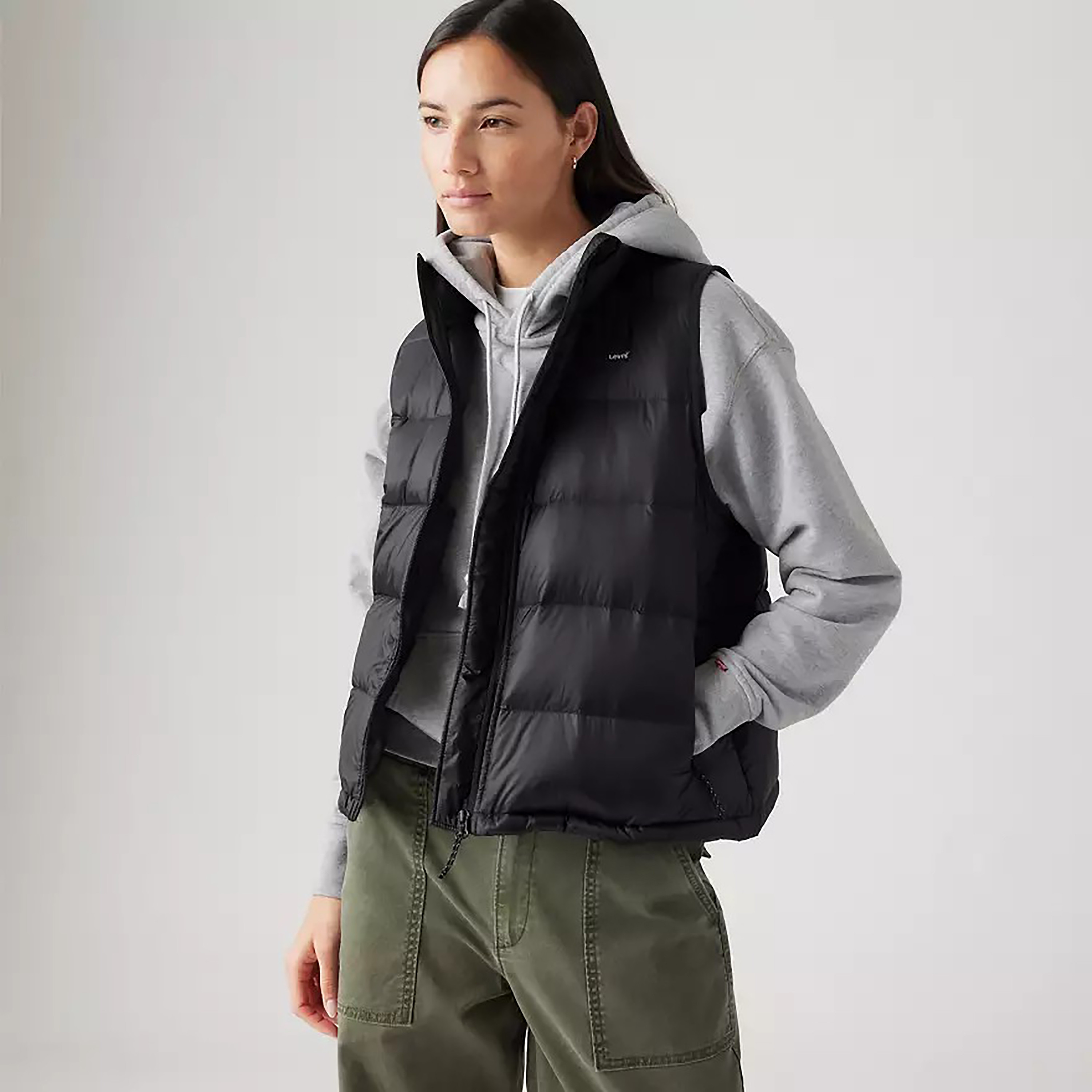 سترة سترة نسائية عادي برقبة عالية من Levi's-women-winterwear-coatsandjackets-jackets-image-1