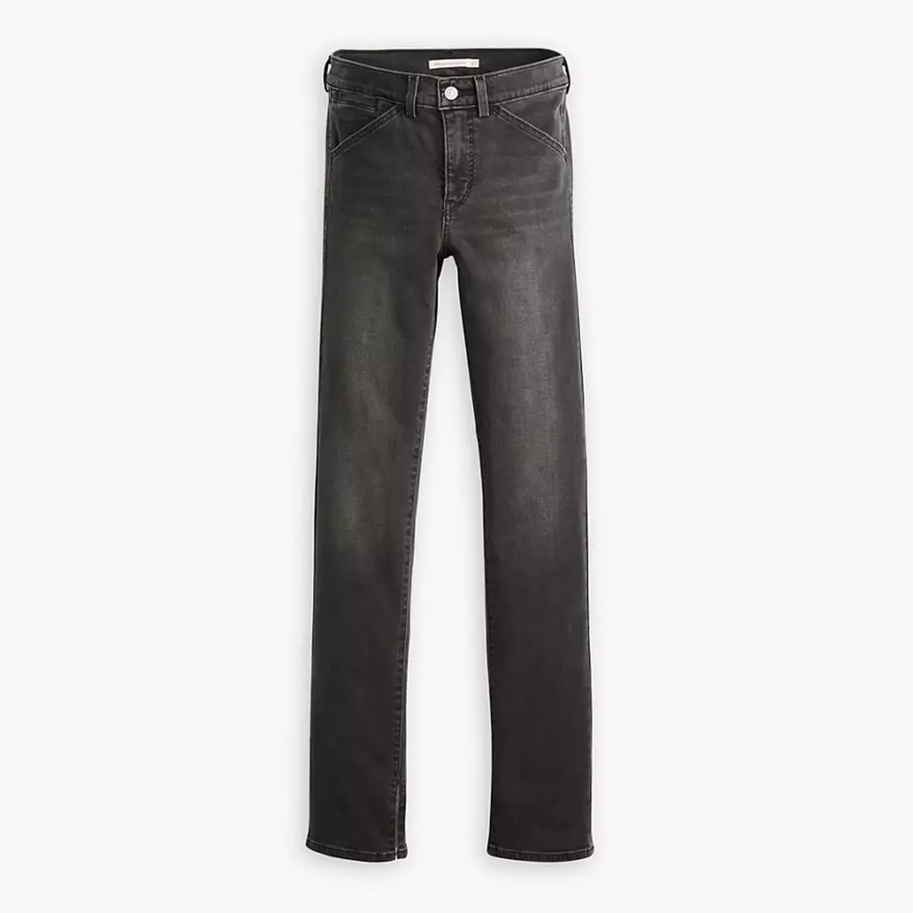 جينز341 للنساء بقصة مستقيمة بخمسة جيوب مقاس 30 رمادي من ليفايس-women-clothing-bottoms-jeans-image-6