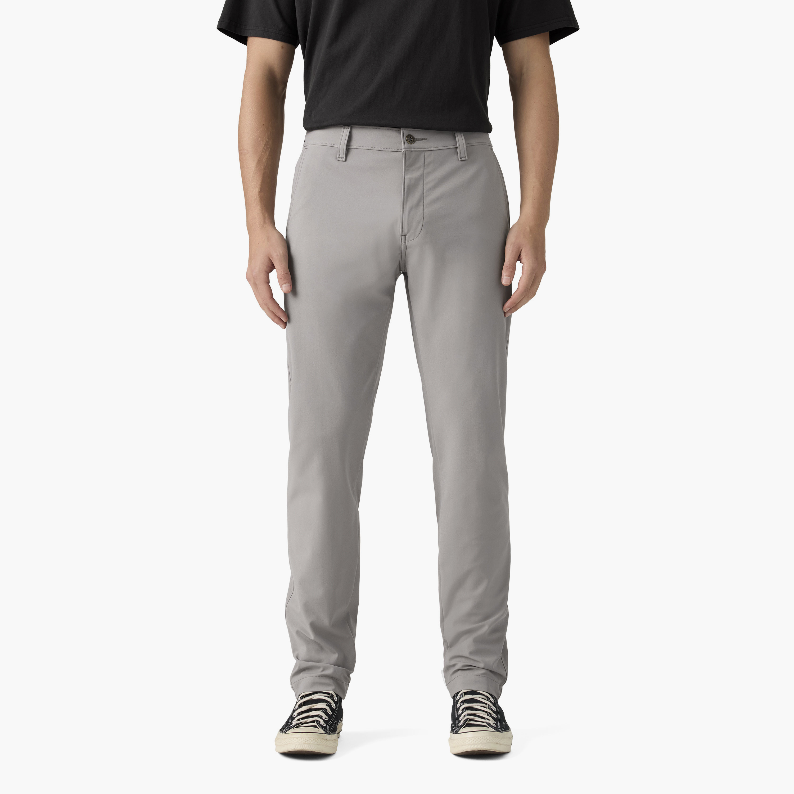 Levi's Plain Mid-Rise Button & Zip Fly Men's Chinos-men-clothing-bottoms-trousersandchinos-chinos-image-1