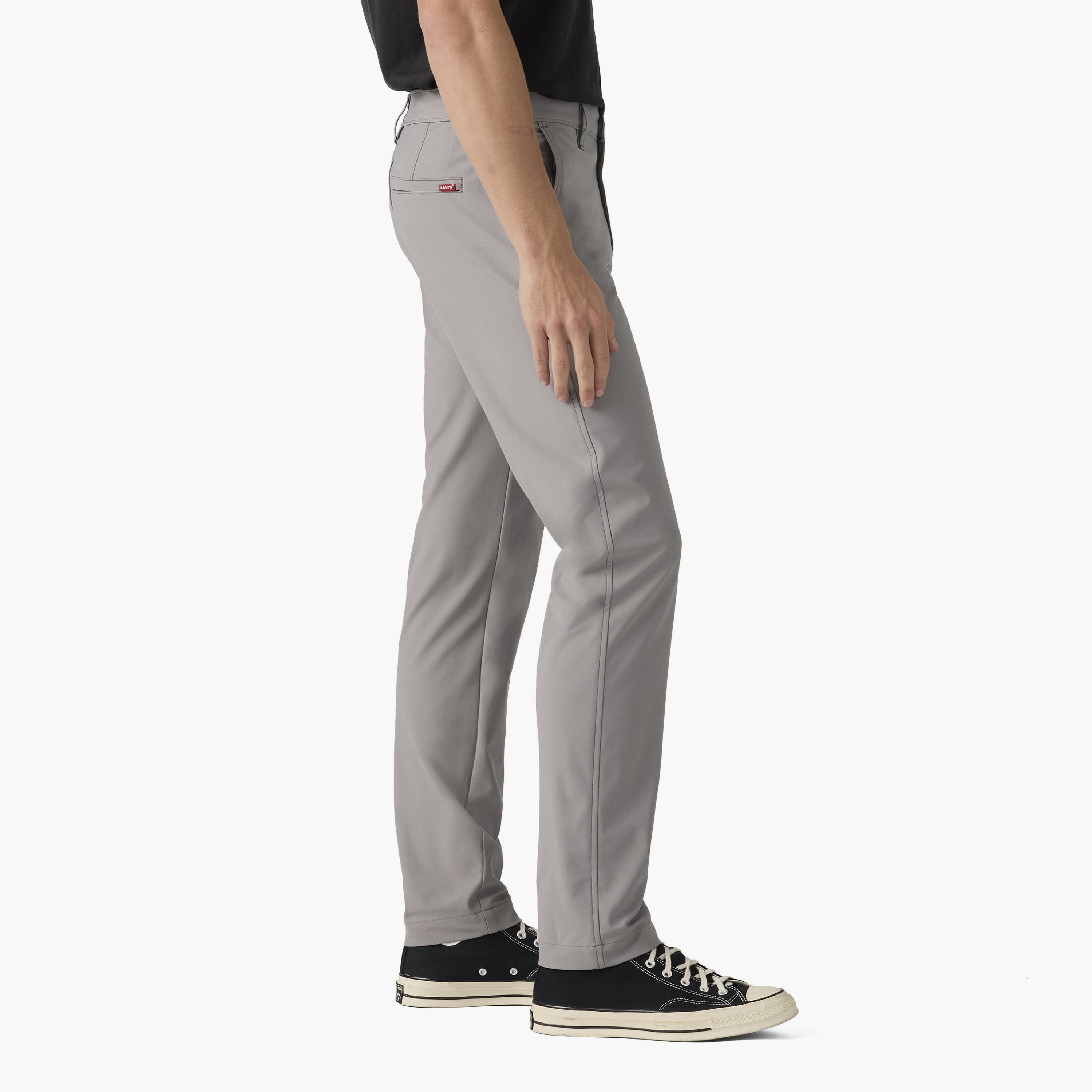 بنطال تشينو رجالي سادة بخصر متوسط وأزرار وسحاب من ليفايس-men-clothing-bottoms-trousersandchinos-chinos-image-4