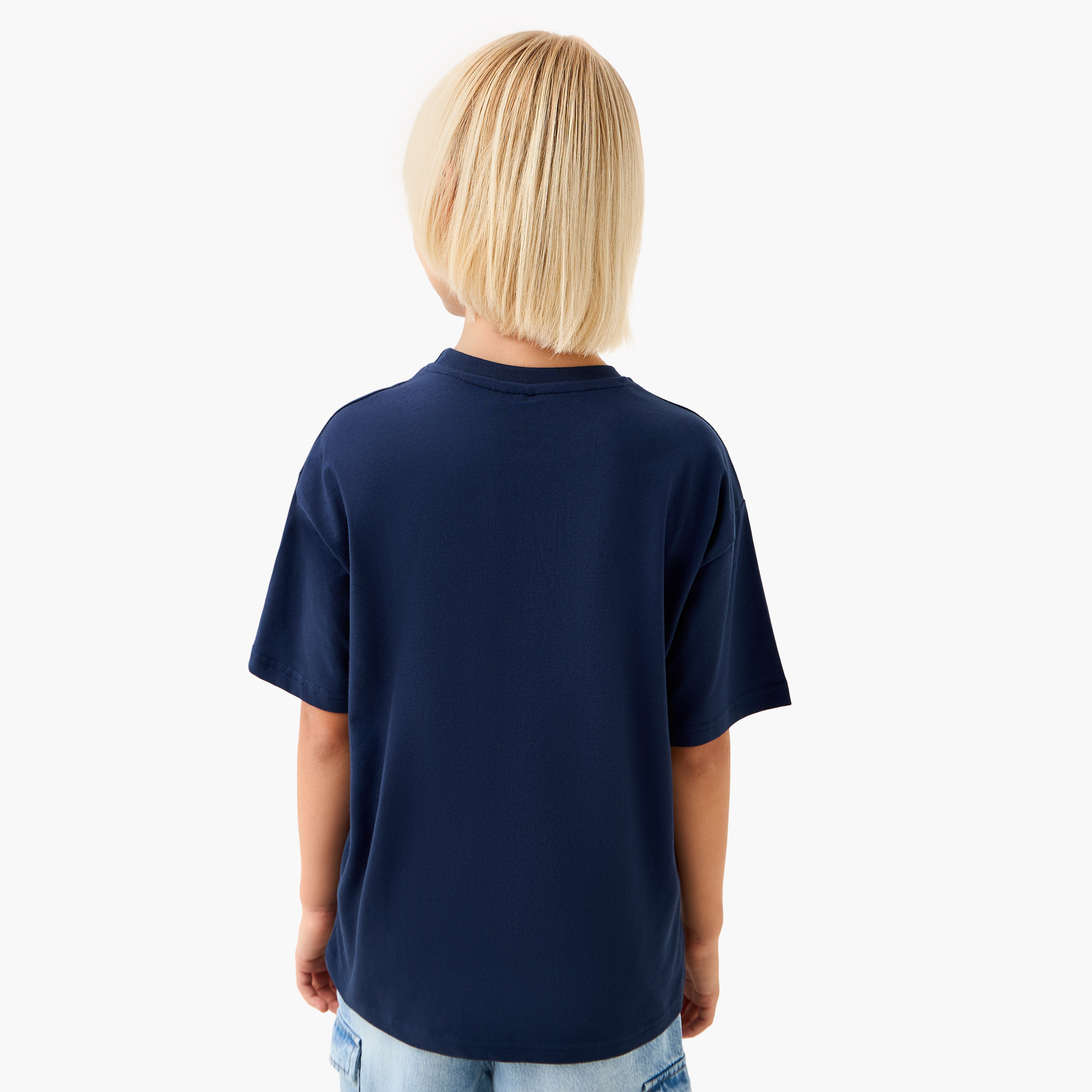 تيشيرت بياقة ضيقة وأكمام قصيرة وطبعات سونيك-boys-clothing-tshirtsandpolos-image-3