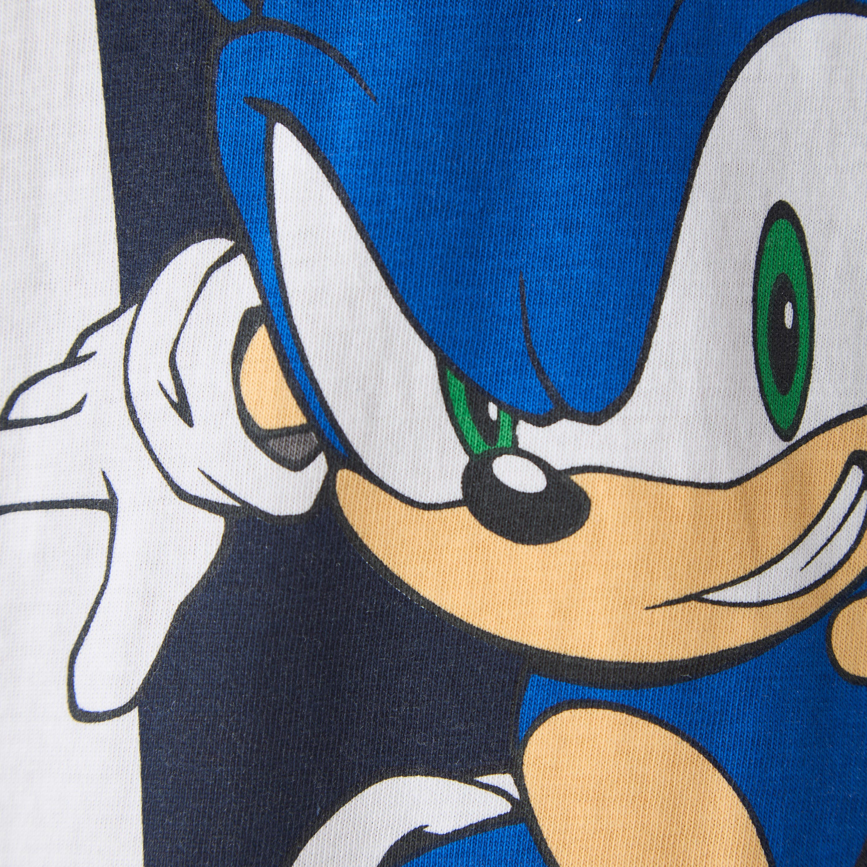 Sonic the Hedgehog Print Crew Neck T-shirt with Short Sleeves-boys-clothing-tshirtsandpolos-image-5
