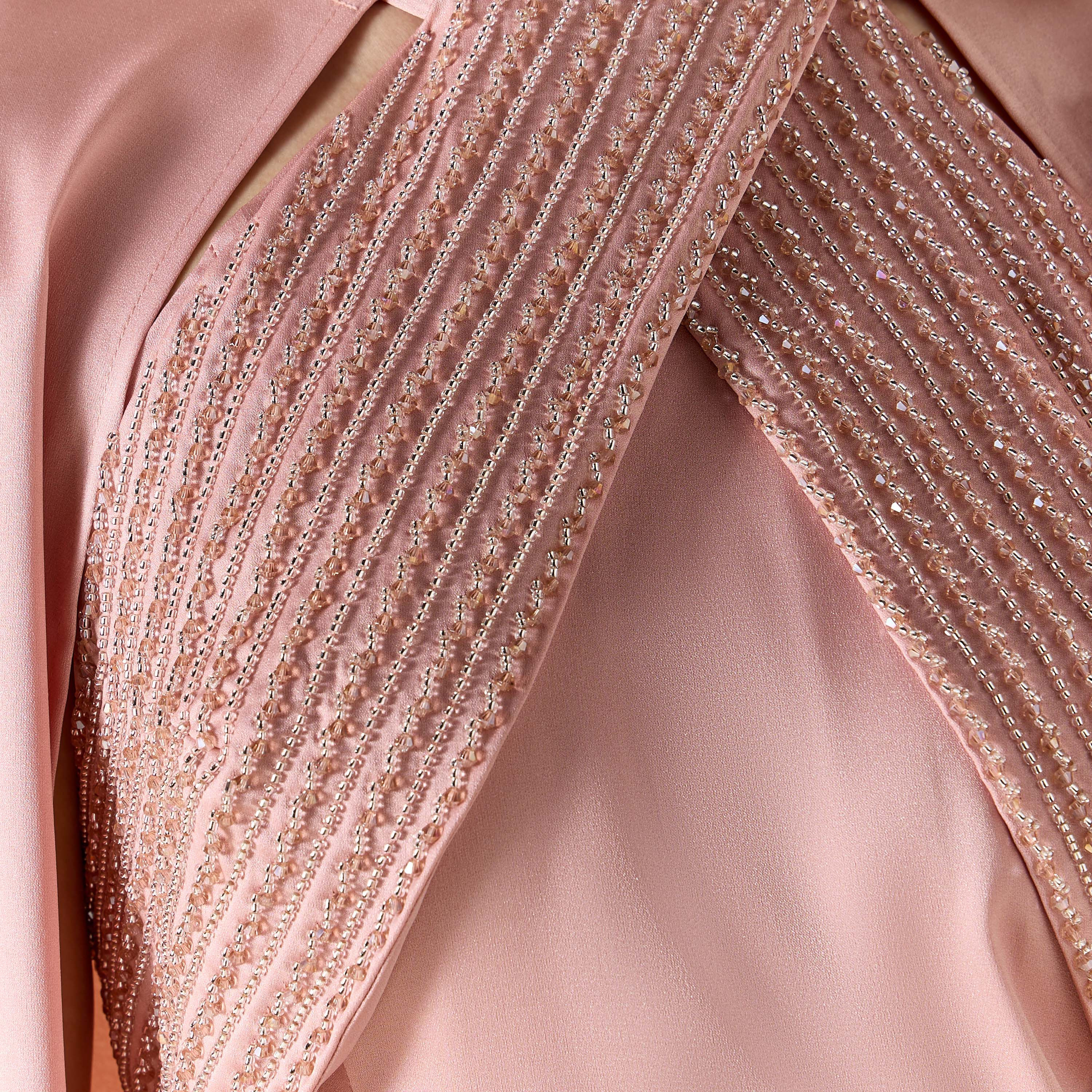 فستان ماكسي مزين مع رداء من آرا-women-clothing-dresses-image-5