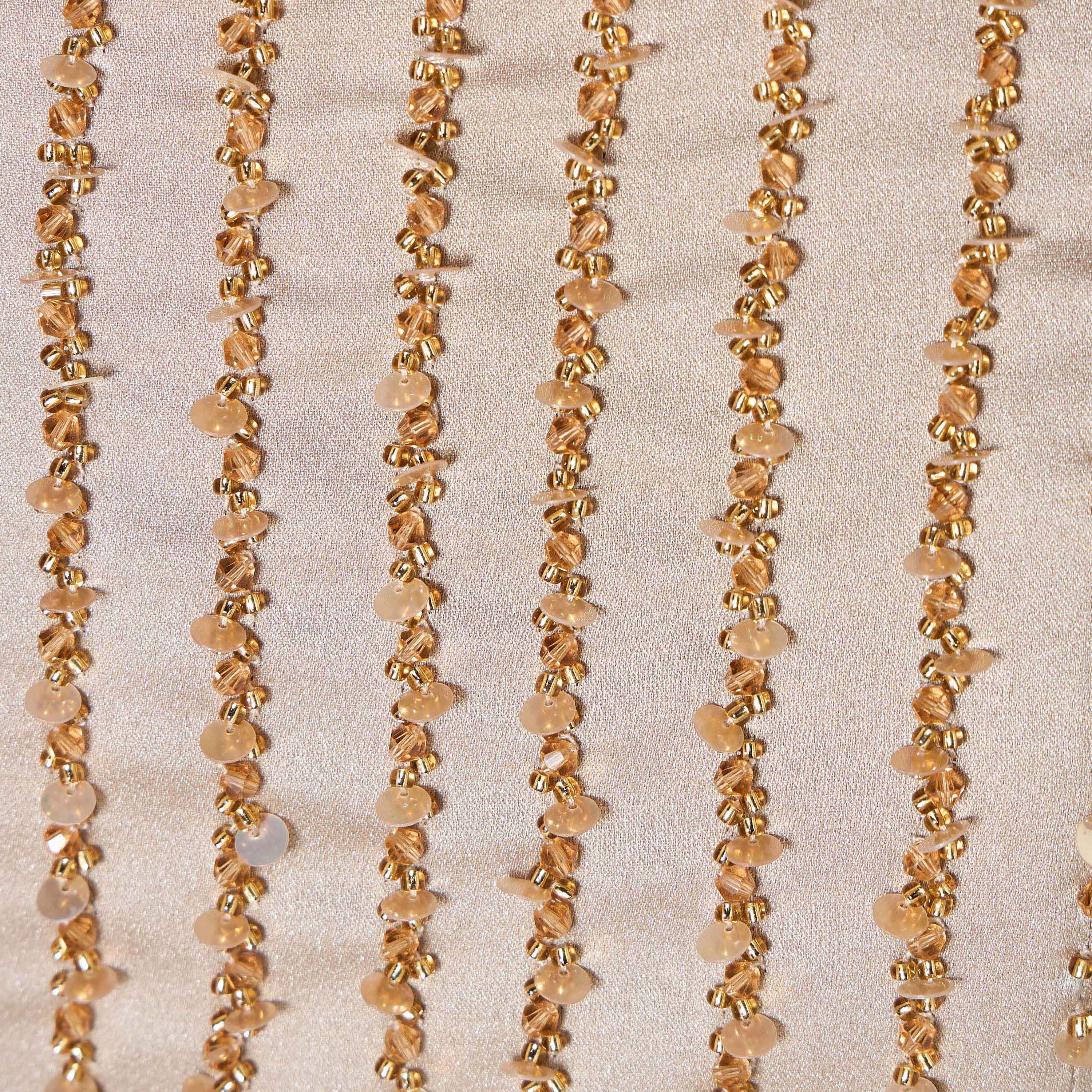 Aara Sequin Embellished Cape Dress with Round Neck-girls-clothing-dressesandjumpsuits-image-4