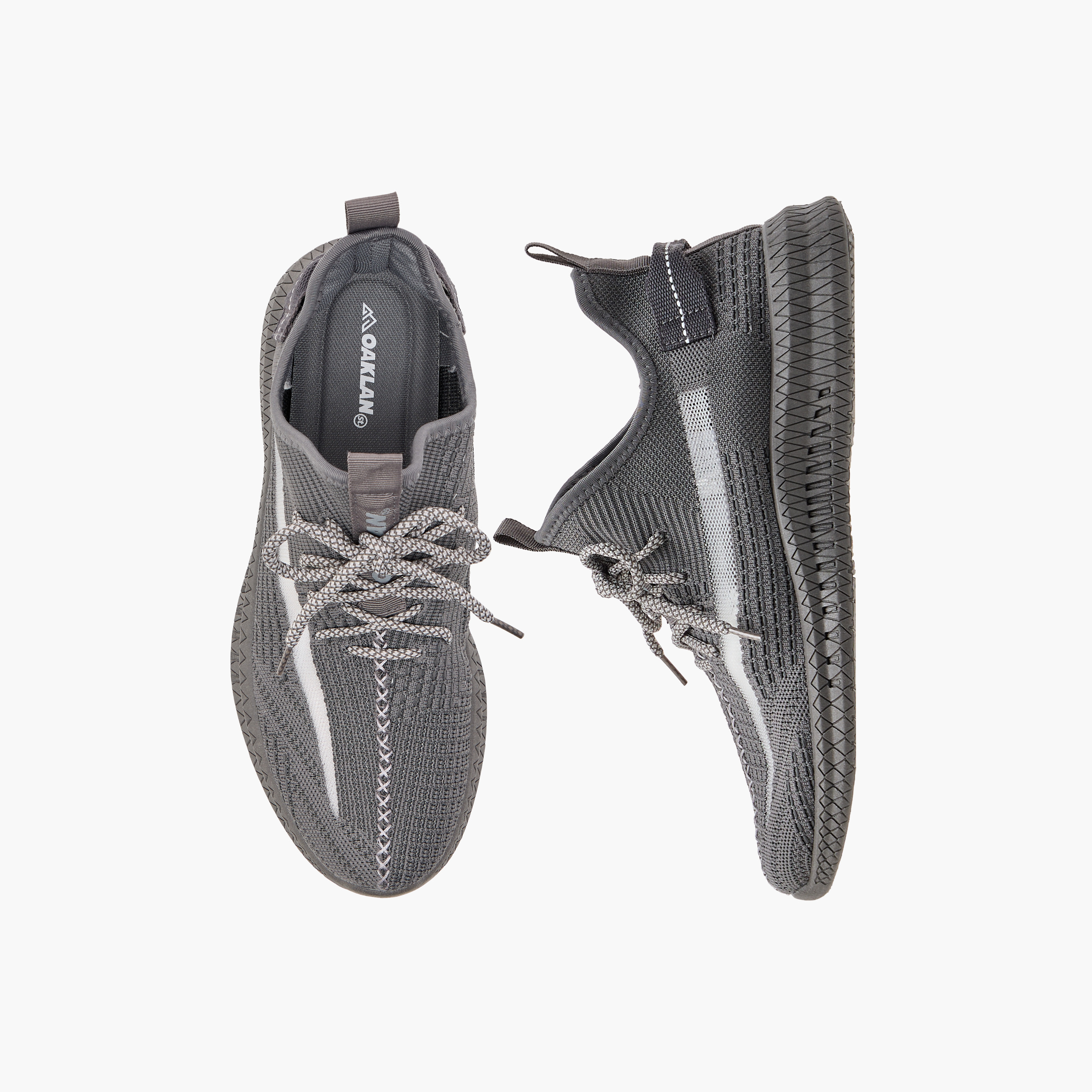 Oaklan by Shoexpress Mesh Detail Sports Shoes with Lace-Up Closure-sports-men-shoes-image-6