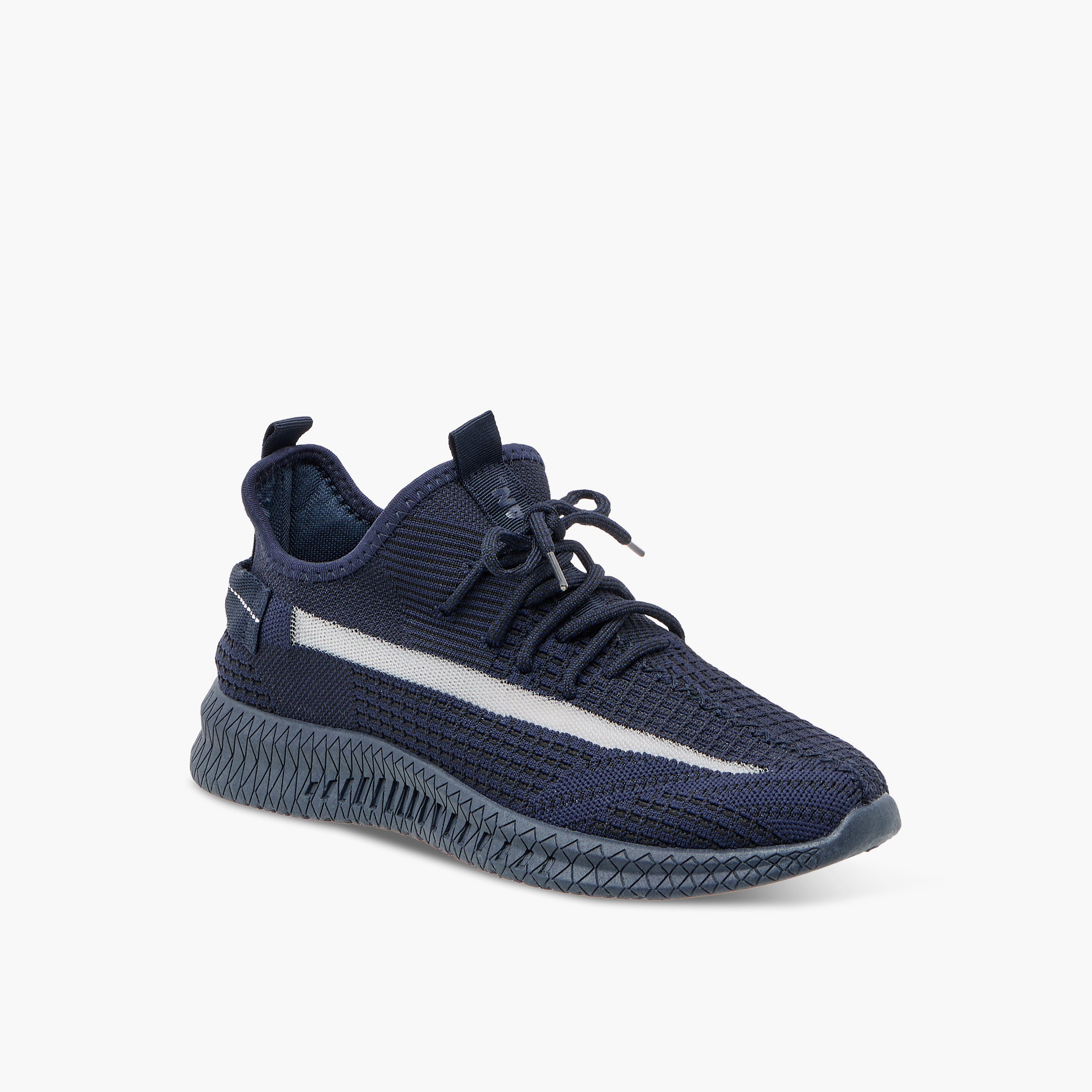 Oaklan by Shoexpress Mesh Detail Sports Shoes with Lace-Up Closure-sports-men-shoes-image-2