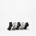 Celeste Textured Ankle Length Socks - Set of 5-Women%27s Socks-thumbnail-2