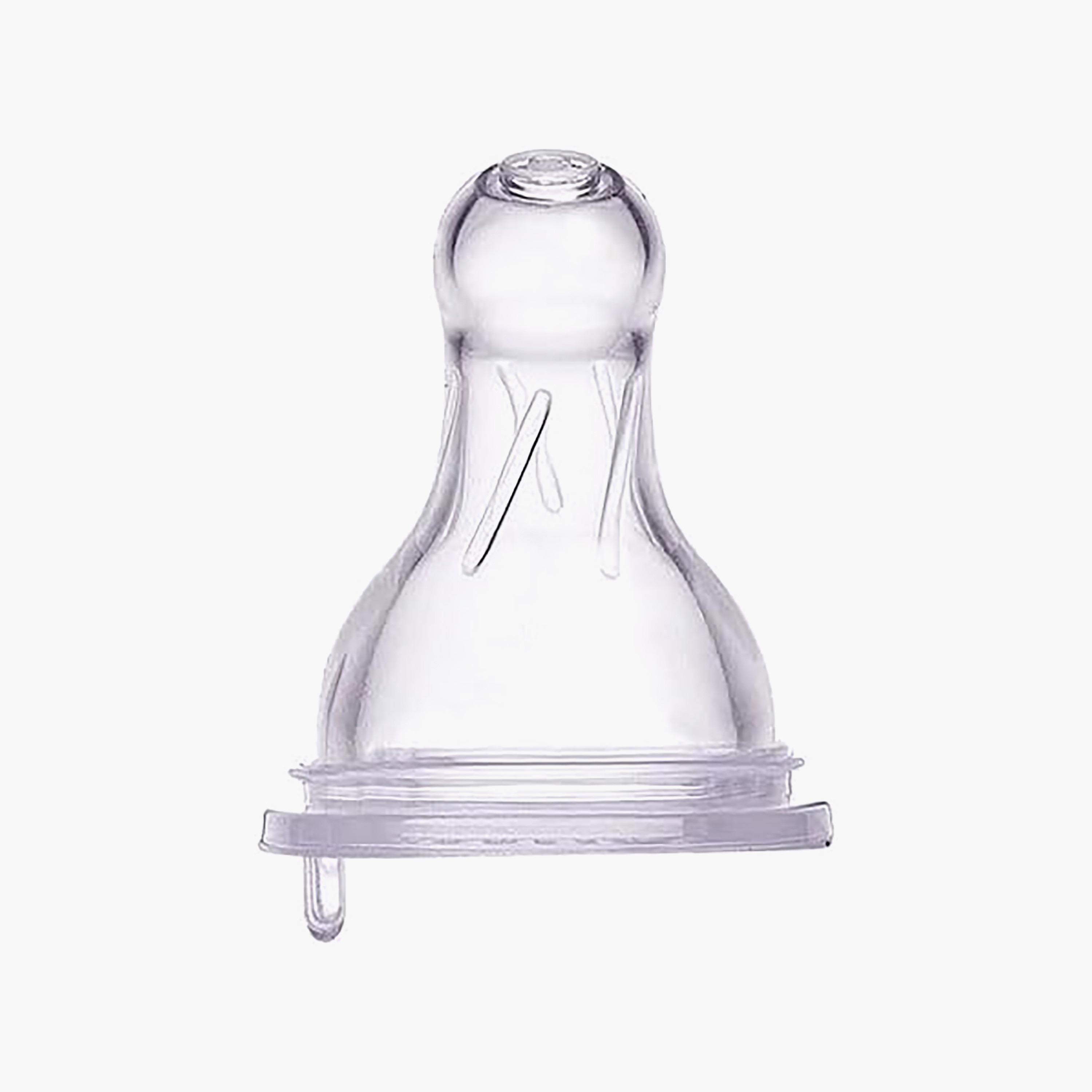Farlin 2-Piece Crystal Clear Silicone Nipple-baby-feeding-feedingbottles-bottlesandteats-image-2