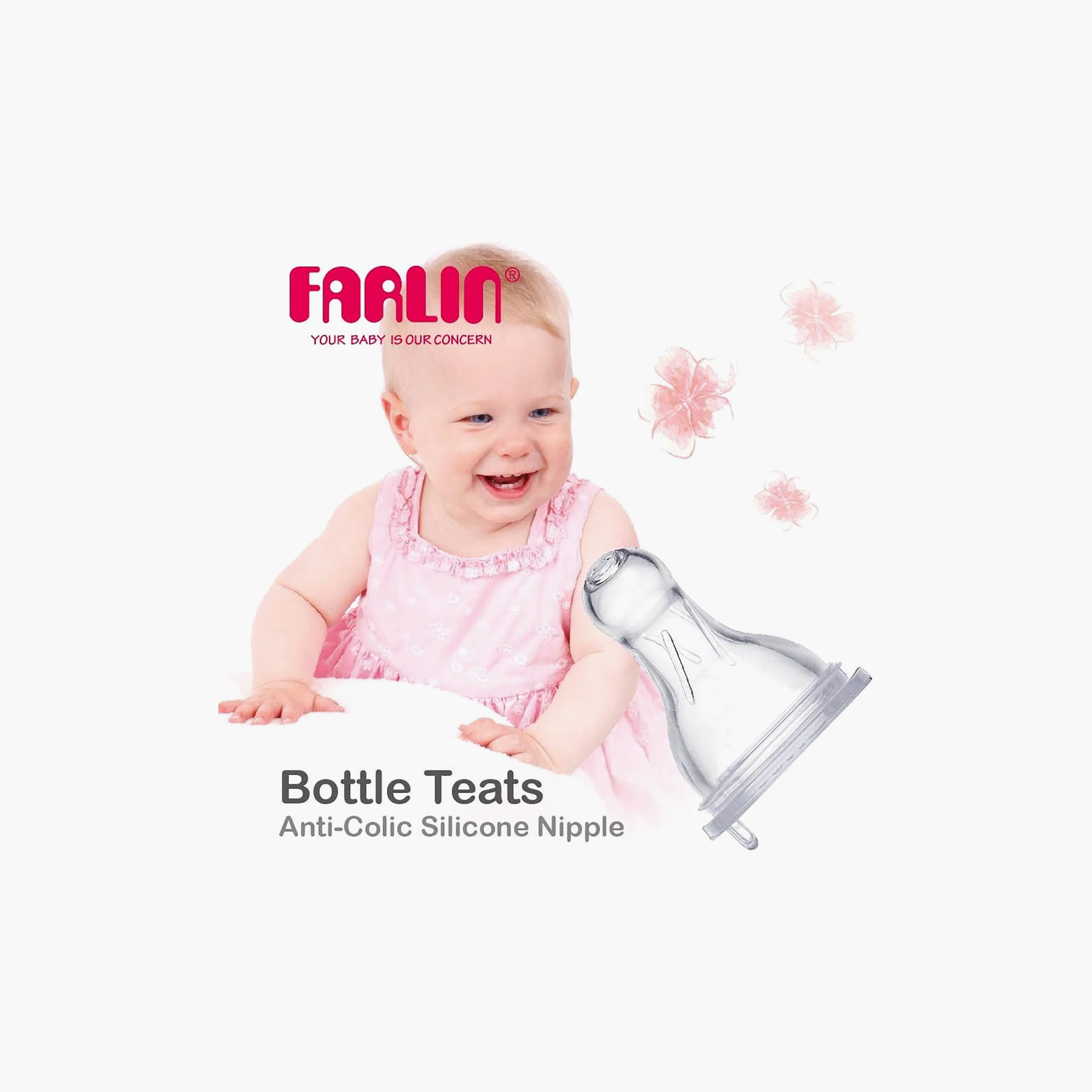 Farlin 2-Piece Crystal Clear Silicone Nipple-baby-feeding-feedingbottles-bottlesandteats-image-5