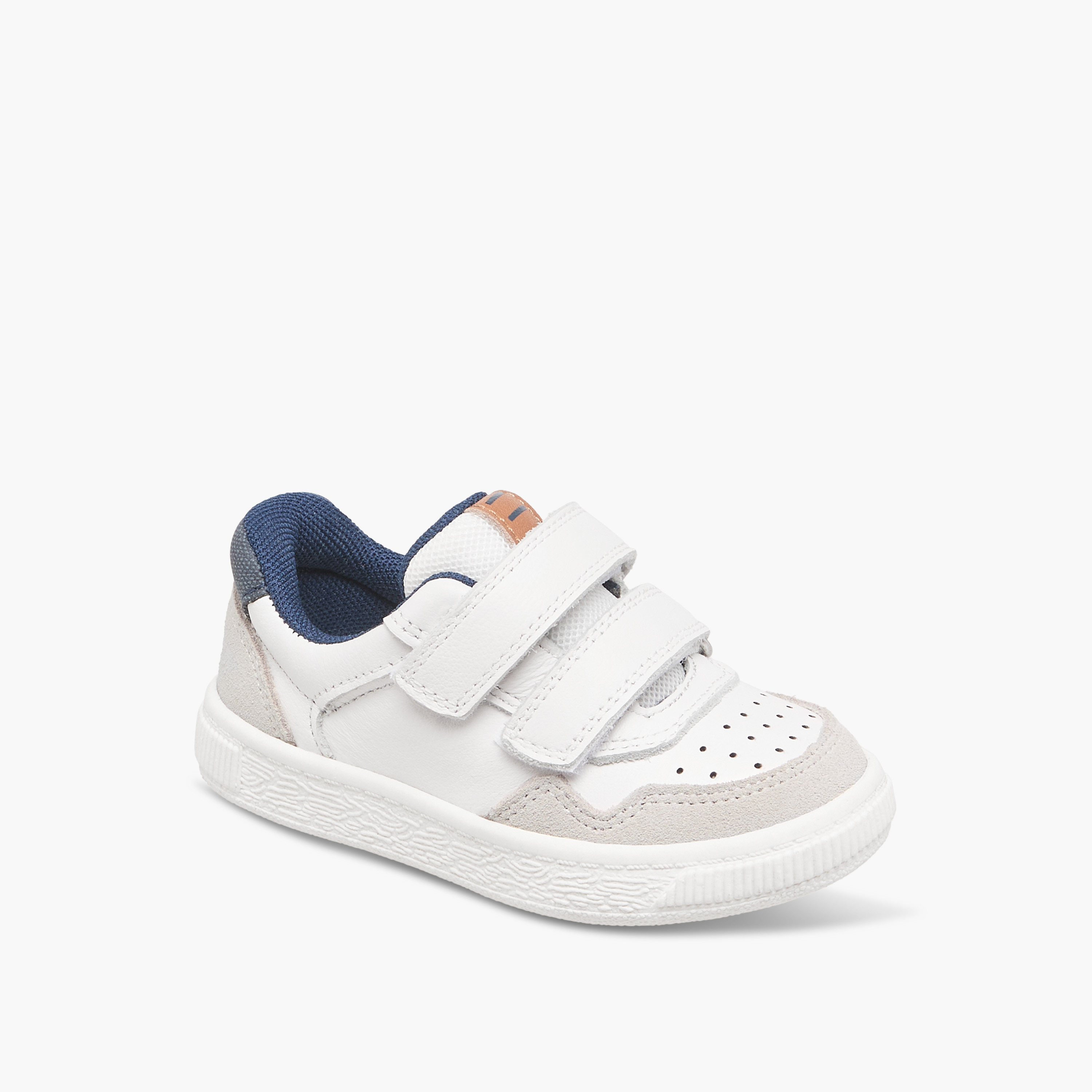 Barefeet Panelled Sneakers with Hook and Loop Closure-boys-shoes-sneakers-image-2