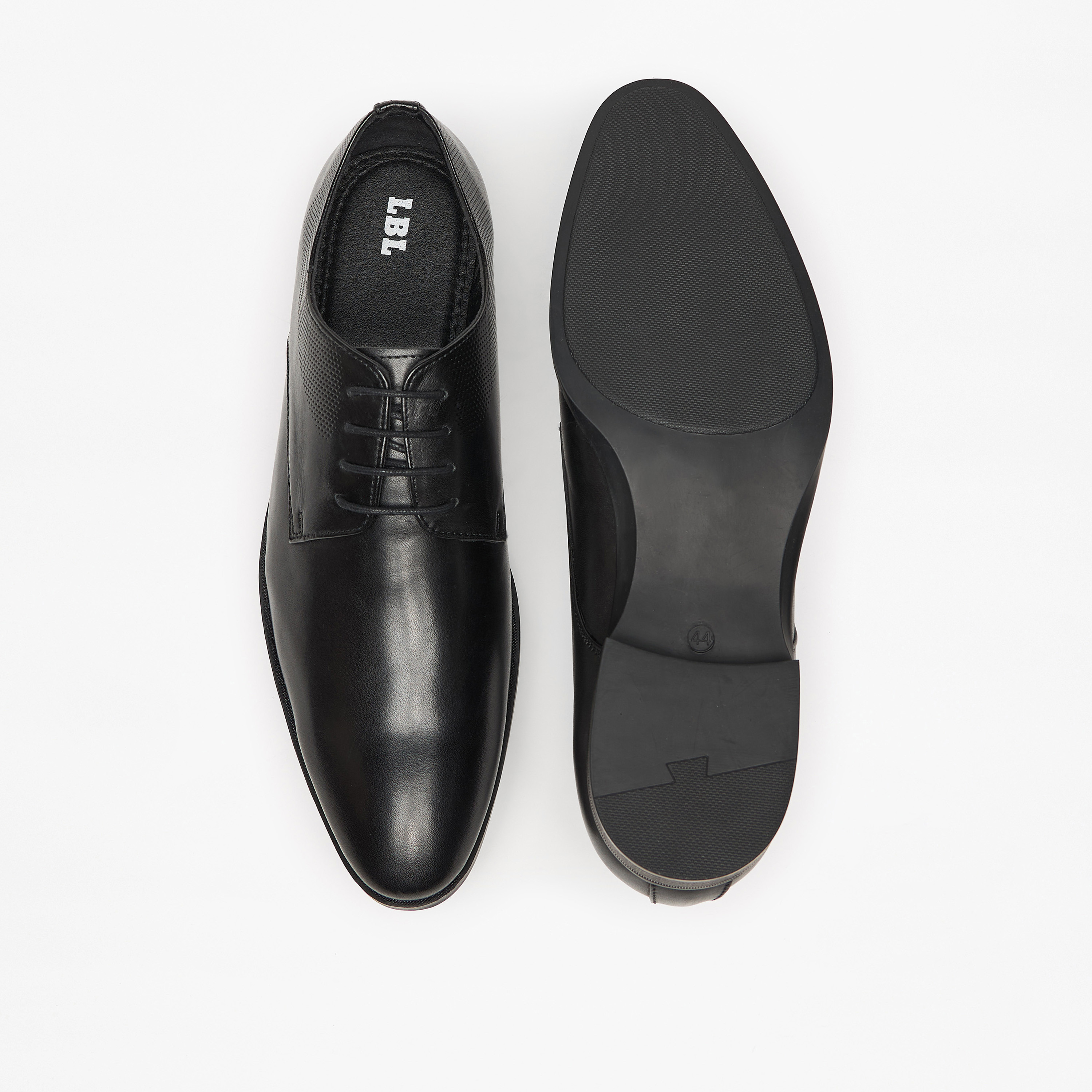 Solid Derby Shoes with Lace-Up Closure-men-shoes-formalshoes-image-4