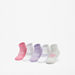 Kappa Logo Print Ankle Length Socks - Set of 5-Girl%27s Socks & Tights-thumbnailMobile-0